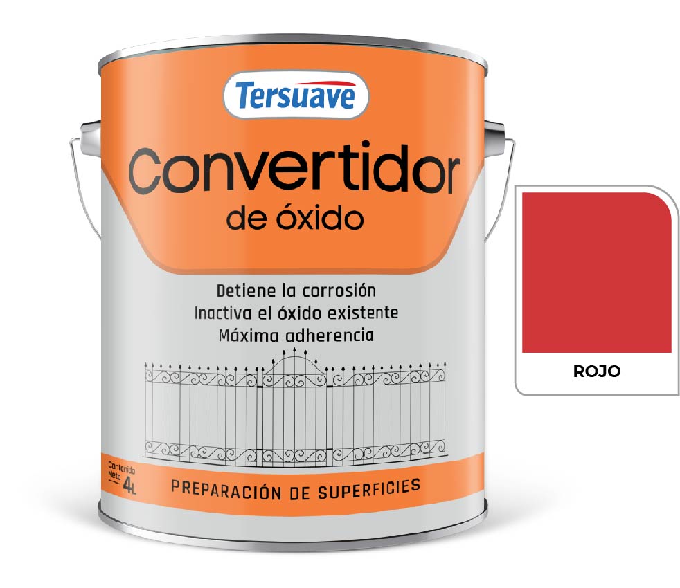 Convertidor de Oxido 4L ROJO Convertidor de Oxido 4L ROJO 1