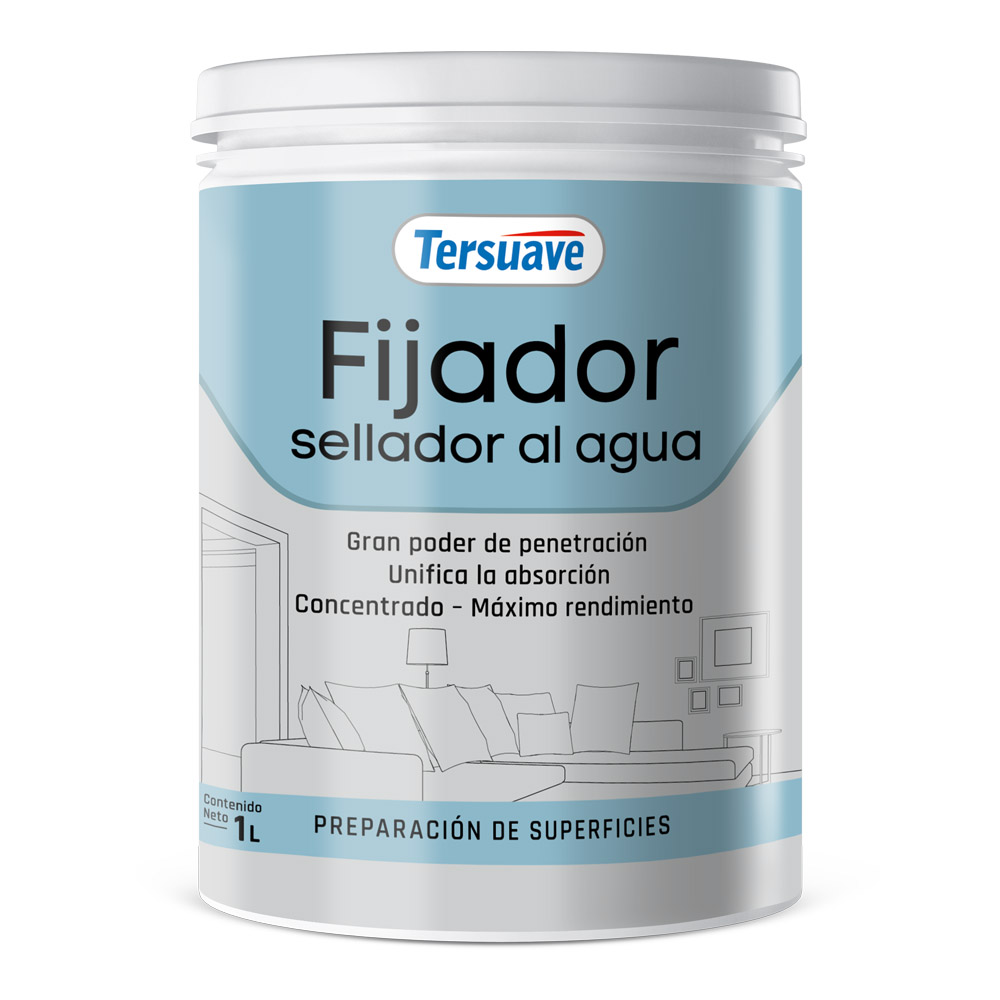 Fijador sellador al agua 1L (1) Fijador sellador al agua 1L 1