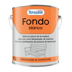Fondo Blanco Para Madera 4 L Tersuave