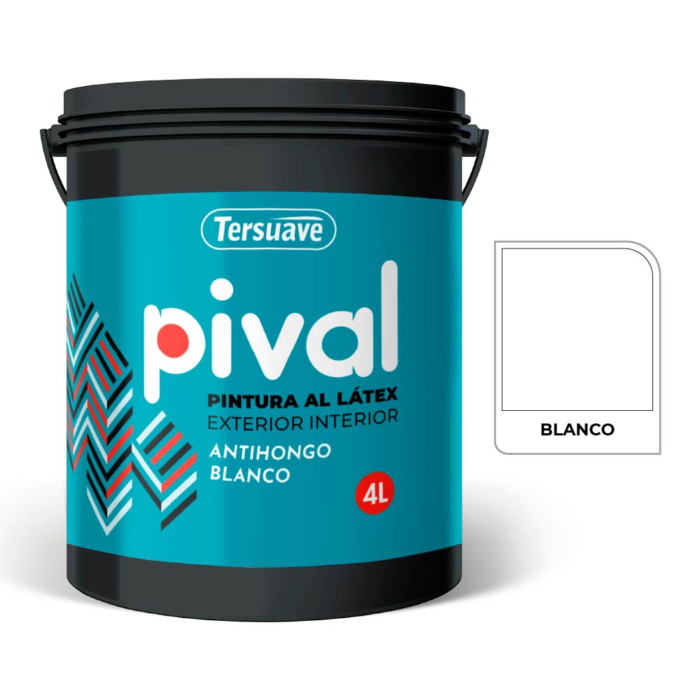 Pival Latex INT 4L BLANCO Pival Latex INT 4L BLANCO