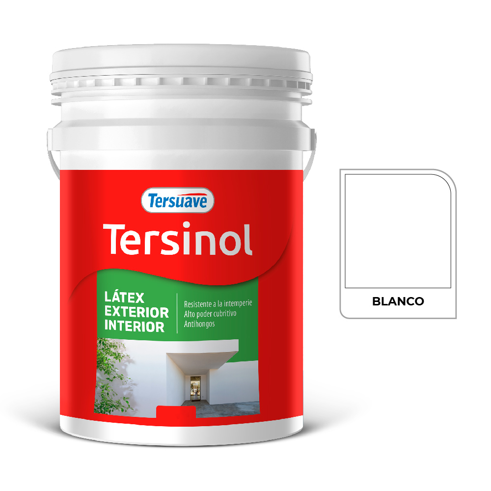 TERSINOL LATEX EXTERIOR-INT BLANCO 20L TERSINOL LATEX EXTERIOR INT BLANCO 20L