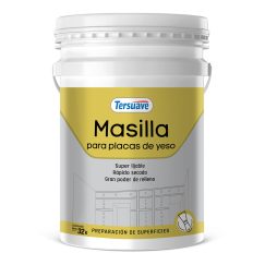 Masilla Para Placas 32 Kg Lista Para Usar Tersuave