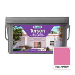 Látex Tersen Acrílico Ext/Int Rosa Mágico 4L. Tersuave