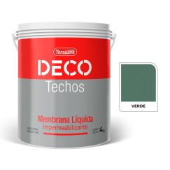 Deco Techos Verde 4L Tersuave