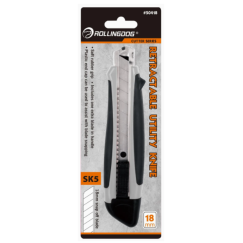 Cutter Retráctil Cuchilla De Acero Sk5 18mm Rollingdog